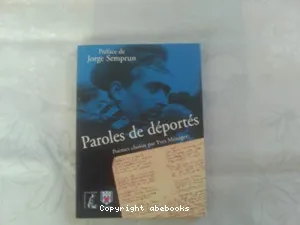 Paroles de déportés