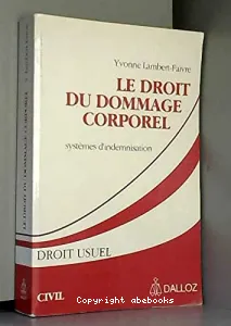 Droit du dommage corporel