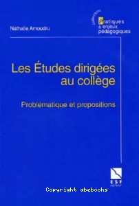 études dirigées au collège (Les)