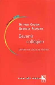 Devenir collégien