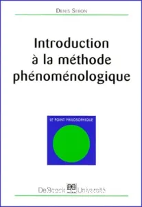 Introduction à la méthode phénoménologique