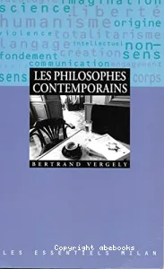 philosophes contemporains (Les)