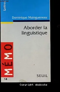 Aboreder la linguistique