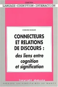 Connecteurs et relations de discours