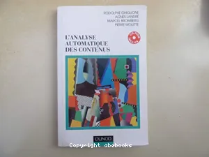 Analyse automatique des contenus (L')