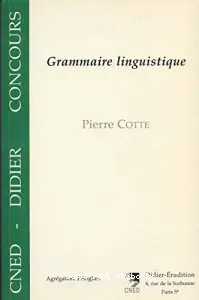Grammaire linguistique