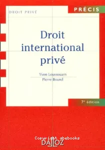 Droit international privé