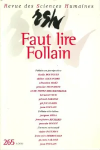 Faut lire Follain