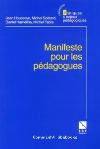 Manifeste pour les pédagogues