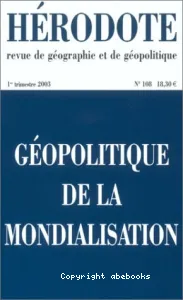 Géopolitique de la mondialisation