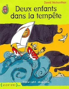 Deux enfants dans la tempête