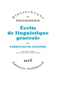 Ecrits de linguistique générale