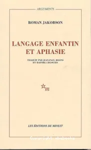 Langage enfantin et aphasie