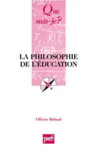 philosophie de léducation (La))