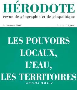 Pouvoirs locaux, l'eau, les territoires (Les)