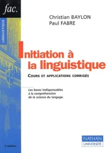 Initiations à la linguistique