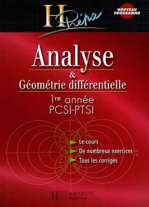 Analyse et Géométrie différentielle