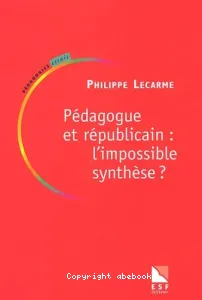 Pédagogie et républicain