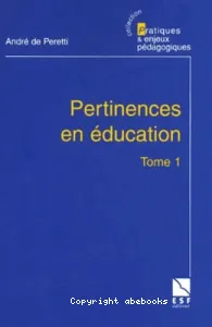 Pertinences en éducation