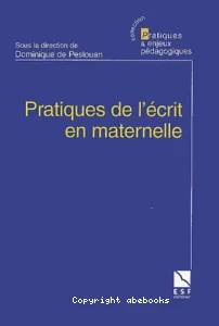 Pratiques de l'écrit en maternelle