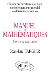 Manuel de mathématique