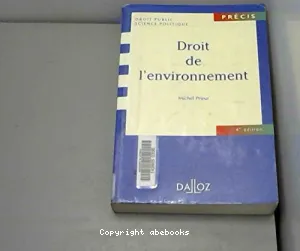 Droit de l'environnement