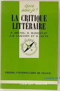 critique litteraire (La)