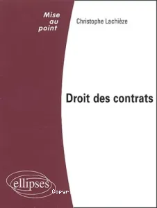 Droit des contrats