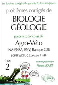 Problèmes corrigés Biologie Géologie