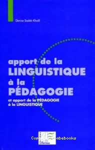 Apport de la linguistique à la pédagogie