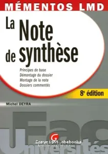 Note de synthèse (La)