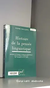 Histoire de la pensée linguistique