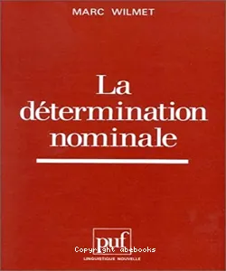 détermination nominale (La)