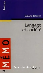 Langage et société