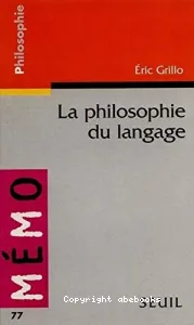 philosophie du langage (La)