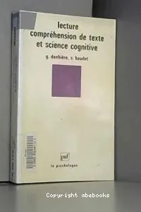 Lecture, compréhension de texte et science cognitive