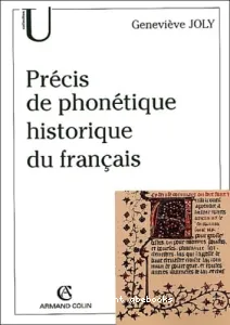 Précis de phonétique historique du français