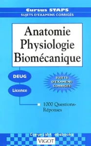 Anatomie Physiologie Biomécanique