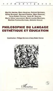 Philosophie du langage esthétique et éducation