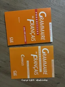 Grammaire progressive du français avec 400 exercices.