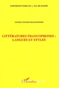 Littératures francophones