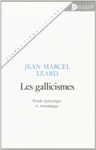 gallicisme (Les)