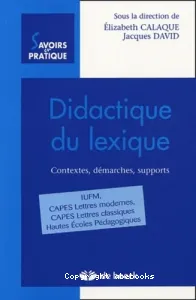 Didactique du lexique