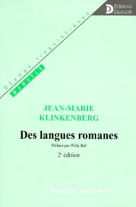 Des langues romanes