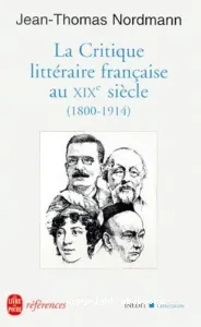 Critique littéraire française au XIXe siècle (La)