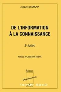 De l'information à la connaissance