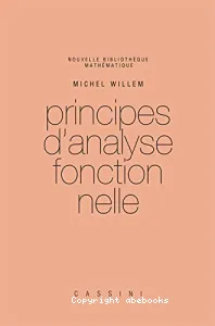 Principes d'analyse fonction nelle