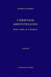 héritage aristotélicien (L')