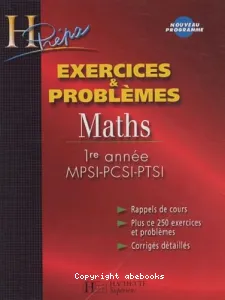 Exercices et problèmes Maths