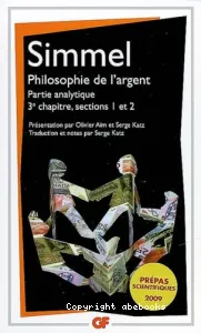 Philosophie de l'argent